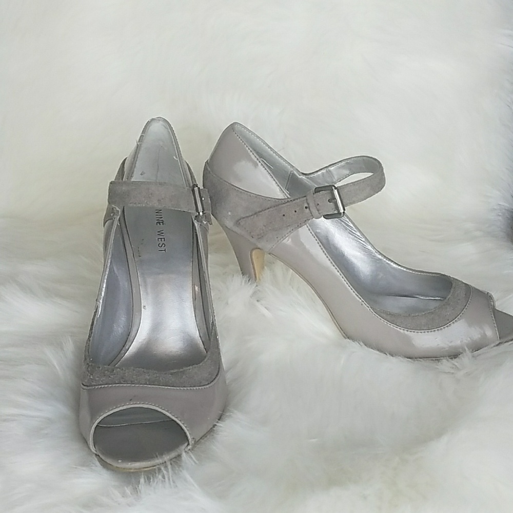 Nine West Strap & Peep Toe Heels